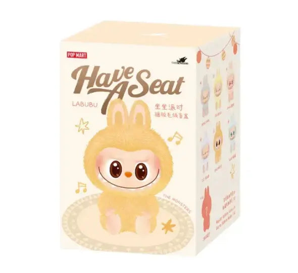 ラブブLABUBU THE MONSTERS hehe Have a seat THE MONSTERS - Have a Seat Vinyl Plush Blind Box | Blind
